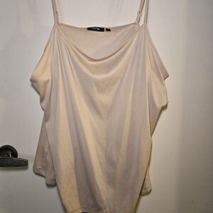 Apt 9 Women's Cream Cami‎ Top Size 1X
